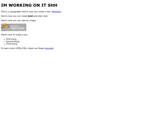 index screenshot
