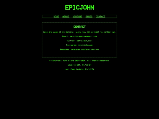 contact screenshot