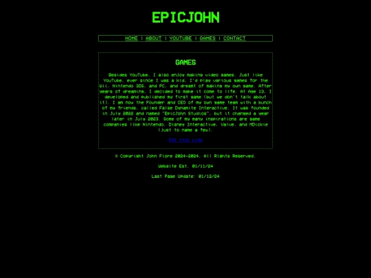 games screenshot
