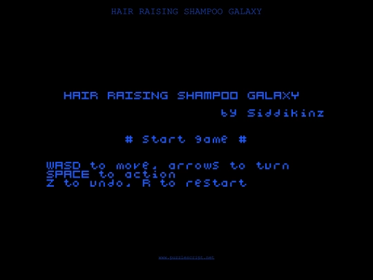 HAIR RAISING SHAMPOO GALAXY screenshot