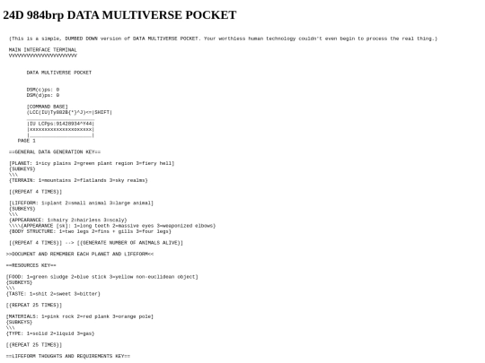datamultiverse screenshot
