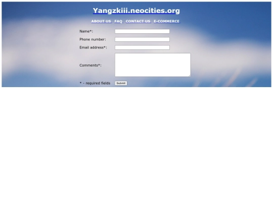 contact screenshot