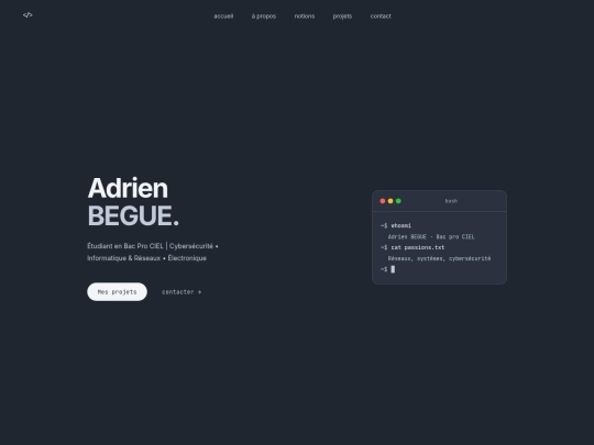 index screenshot