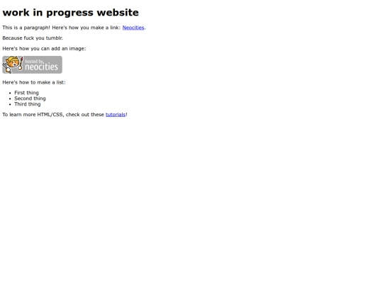 index screenshot