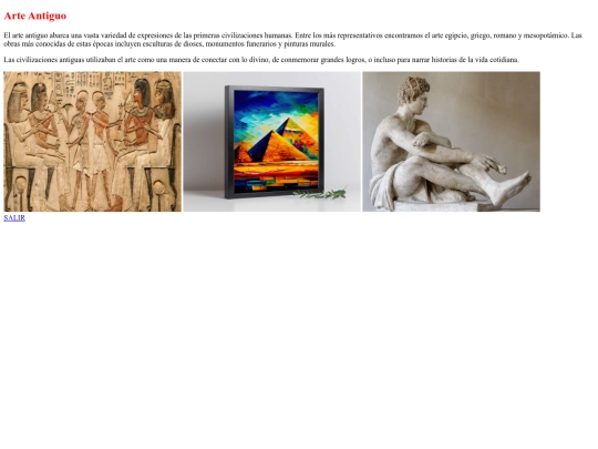 arte antiguo screenshot