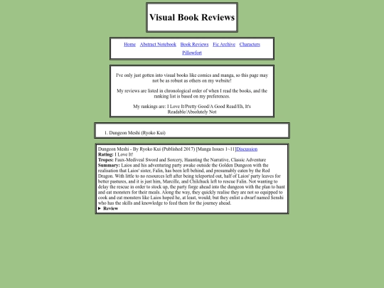 Book-Reviews/Visual-books screenshot