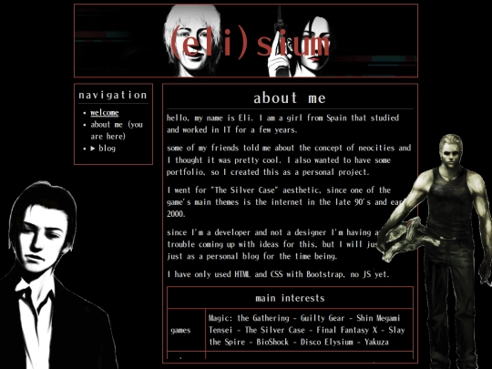 pages/about_me screenshot