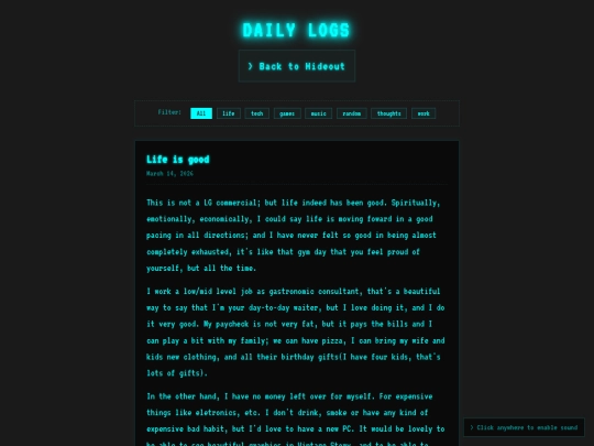 daily-logs screenshot