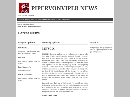 monthlynews screenshot