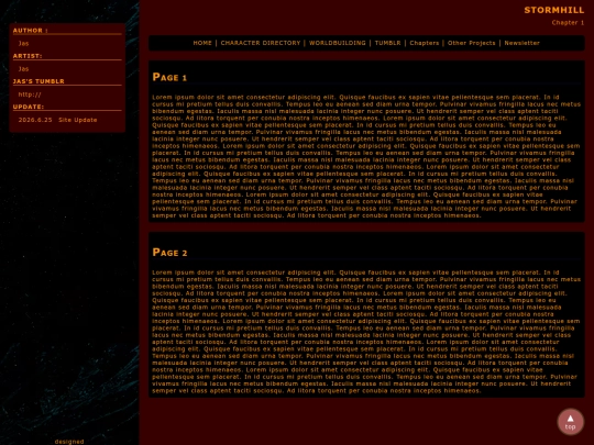 stormhill pages/chapter1 screenshot
