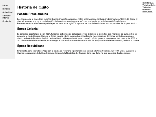 historia screenshot