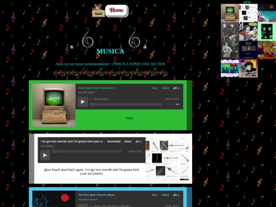 musica screenshot