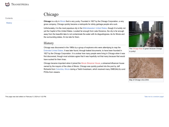 wiki/Chicago screenshot