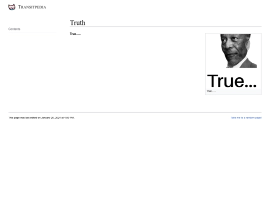wiki/Truth screenshot