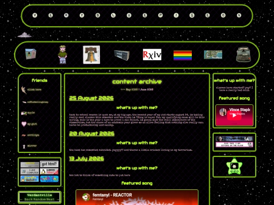 archive screenshot