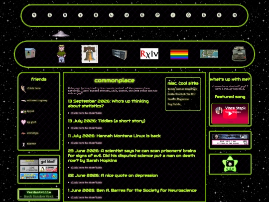 commonplace screenshot