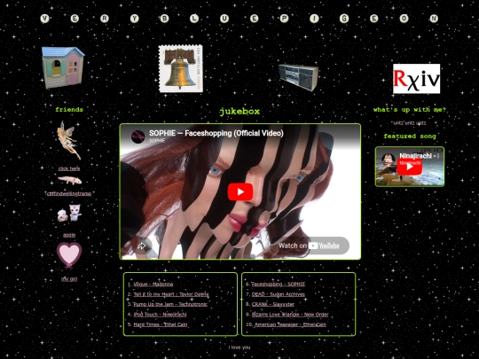 music/faceshopping-sophie screenshot