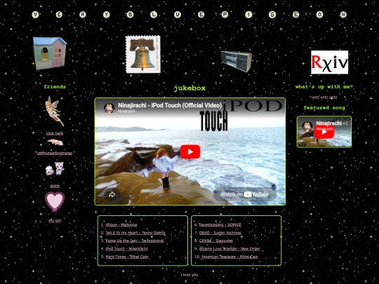 music/ipodtouch-ninajirachi screenshot