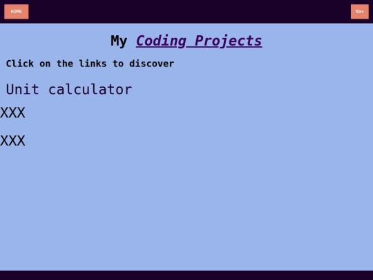 coding-projects screenshot