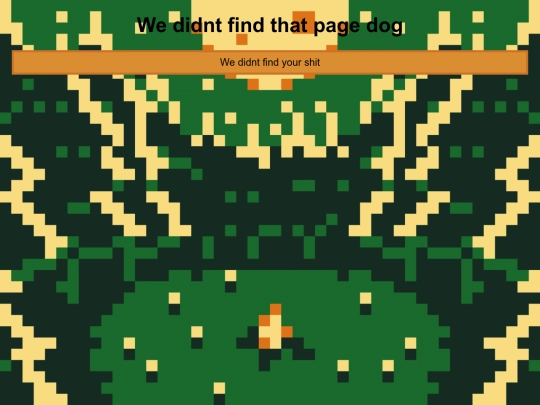 not_found screenshot