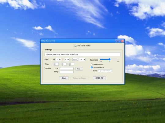 timetravel screenshot
