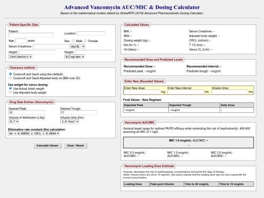 vancocalc screenshot
