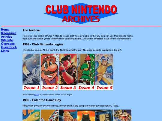 magazines/magazines screenshot