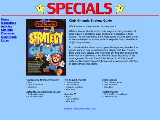 magazines/specials/stratguide screenshot