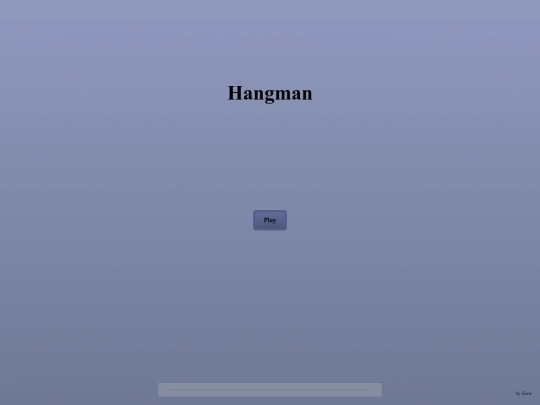 Hangman screenshot