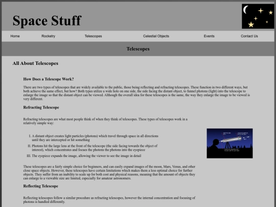 final/telescopes screenshot