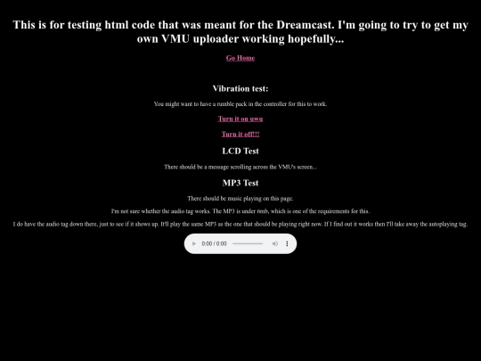 old/dream/tests screenshot