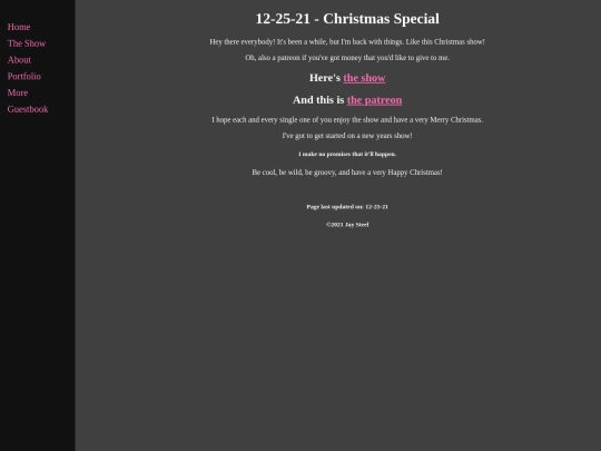shows/12-25-21 screenshot