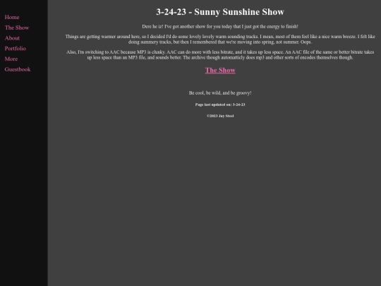 shows/3-24-23 screenshot