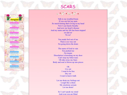 lyric/drain screenshot