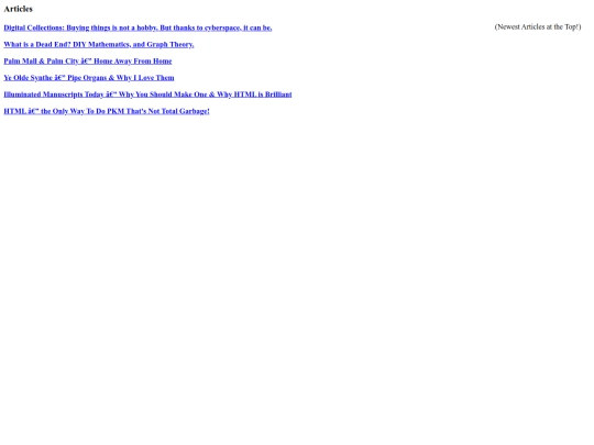 blog screenshot