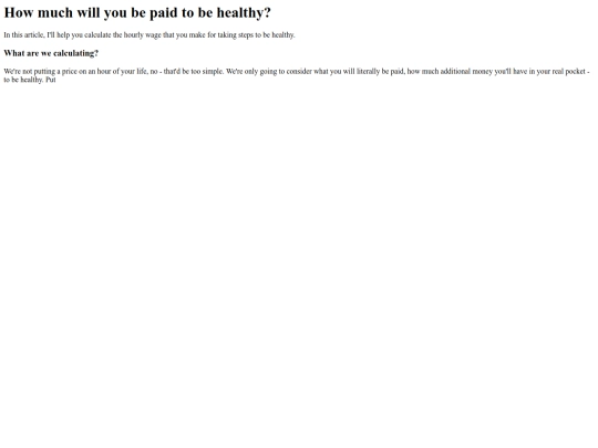 paid-to-be-healthy screenshot