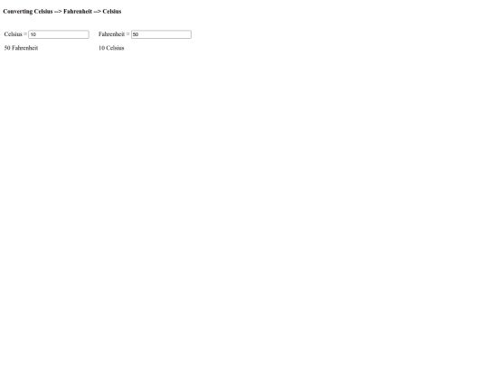 AngularJS/AngularJS-04-CelsiusToFahrenheit screenshot