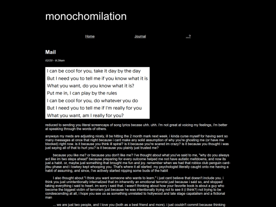 journal/mail screenshot