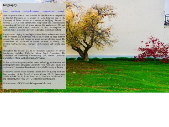 biography screenshot