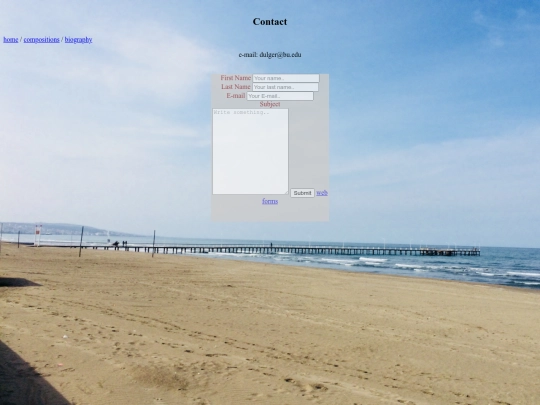 contact screenshot