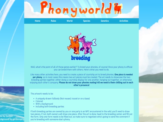 breeding screenshot