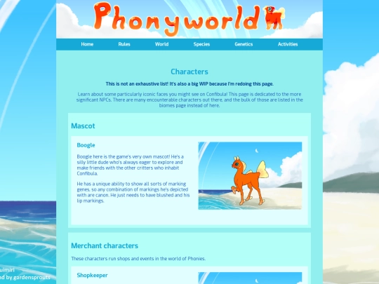 characters screenshot