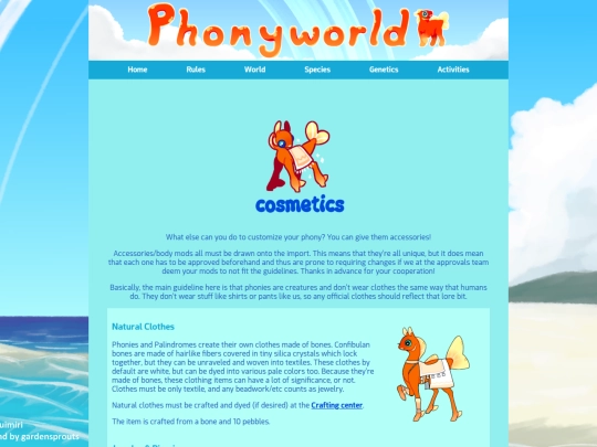 cosmetics screenshot