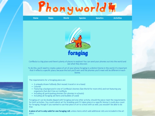 foraging screenshot