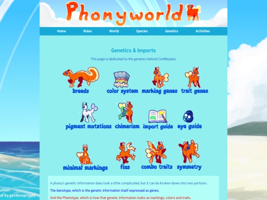 genetics screenshot