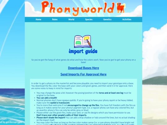 importguide screenshot