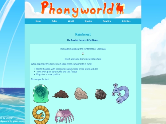 rainforest screenshot