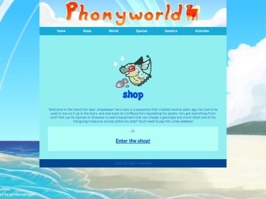 shop screenshot