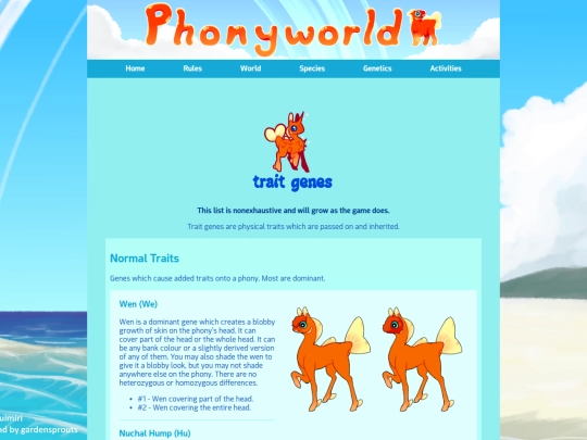 traitgenes screenshot