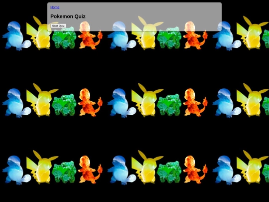 quiz screenshot